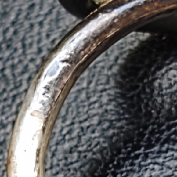 Vintage Mid-Century Modern Sterling Silver Abstract Ring - Picture 6 of 6